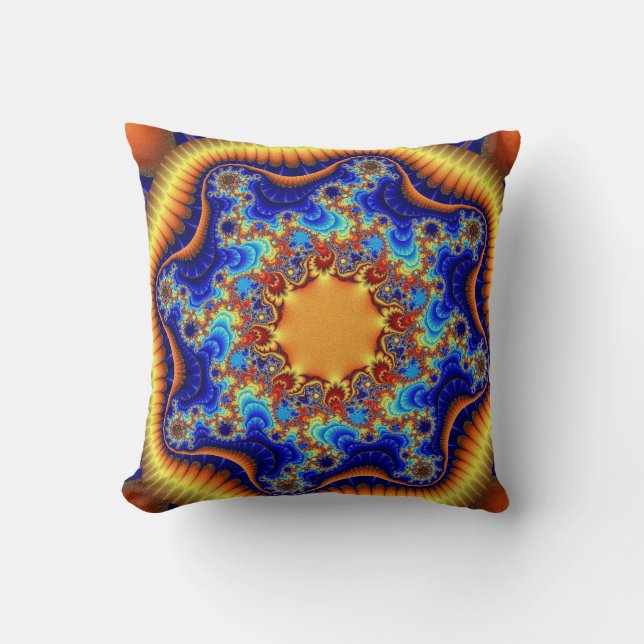 Oreiller à lancer sur mesure pour fractalscope cél (Recto)