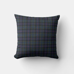 Oreiller à lancer Tartan 16 po x 16 po