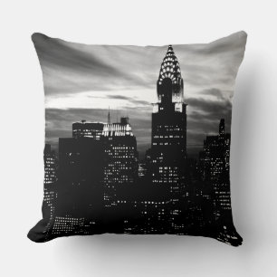 Oreiller à lancer vintage New York City