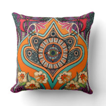 Oreiller à lancer violet MINNIE