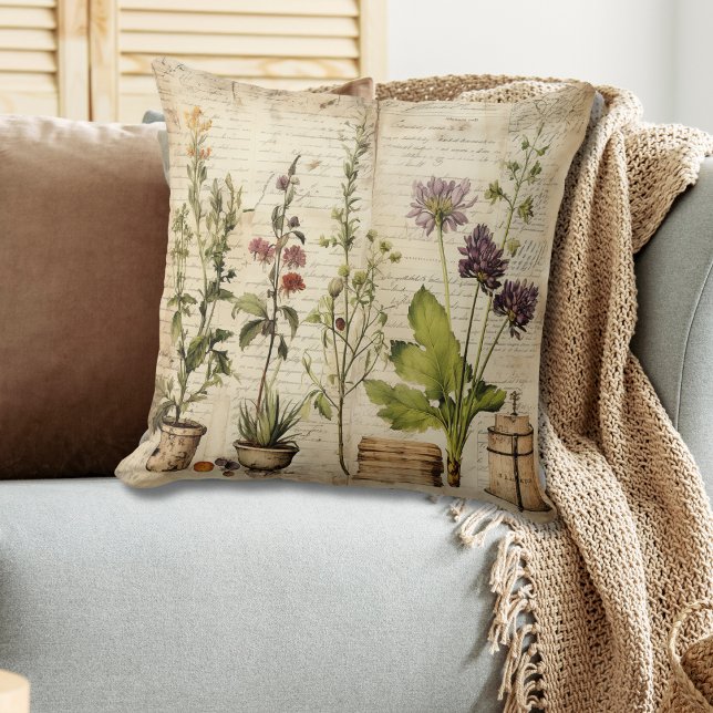 Oreiller à motif floral vintage (Créateur téléchargé)