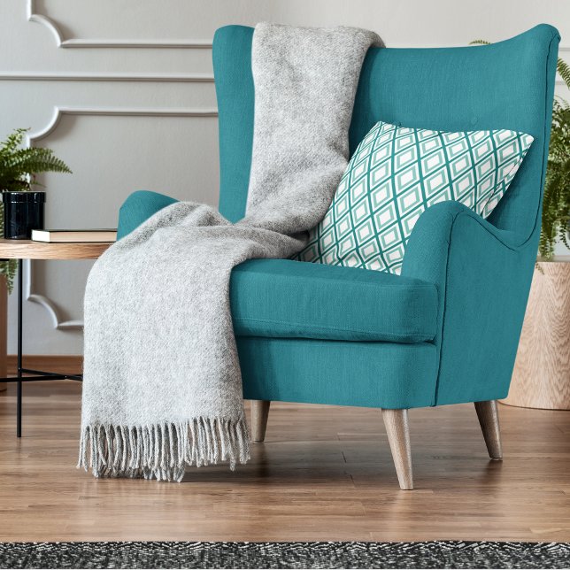 Oreiller à Motif géométrique vert Turquoise modern (Créateur téléchargé)