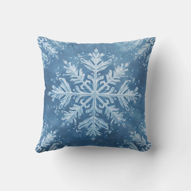 Oreiller à neige, Oreiller à lancer hivernal (Verso)