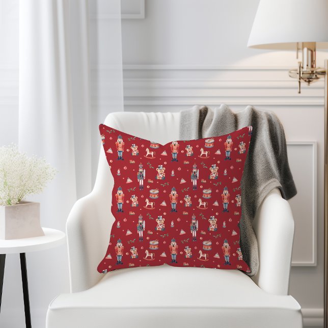 Oreiller à tambours (Nutcracker Throw Pillow
)
