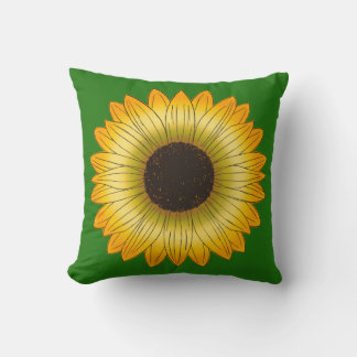 Oreiller à tournesol