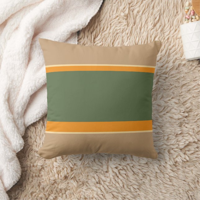Oreiller accent abstrait de formes (Couverture)