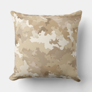 Oreiller accentué d'impression de camouage militai