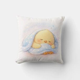 Oreiller Alma de poulet mignon endormi Coussin d
