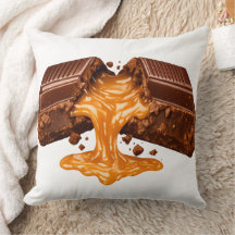 Oreiller Amoureux Caramel Chocolat