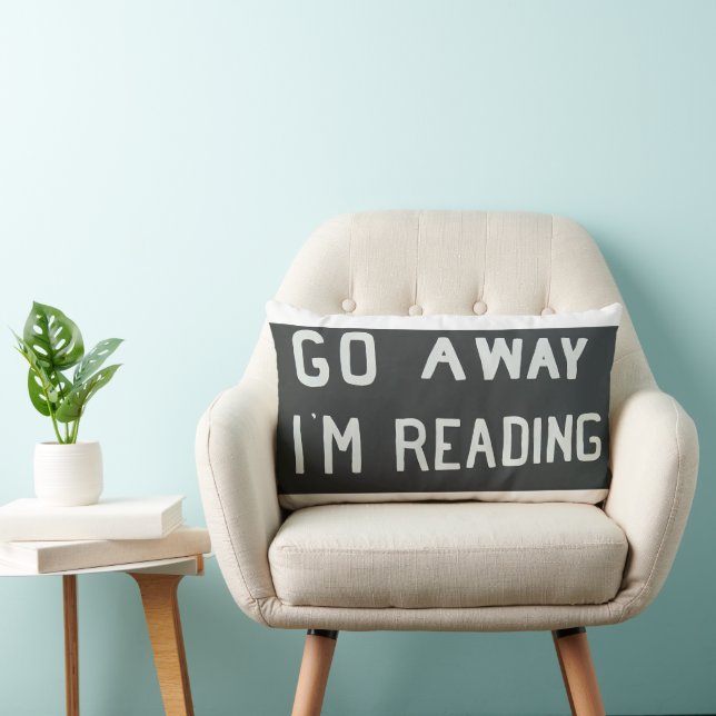 oreiller amusant avec citation (Chaise)