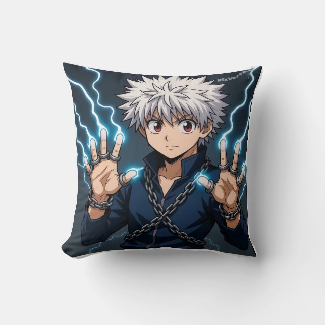 Oreiller Anime Lightning Aura (Recto)
