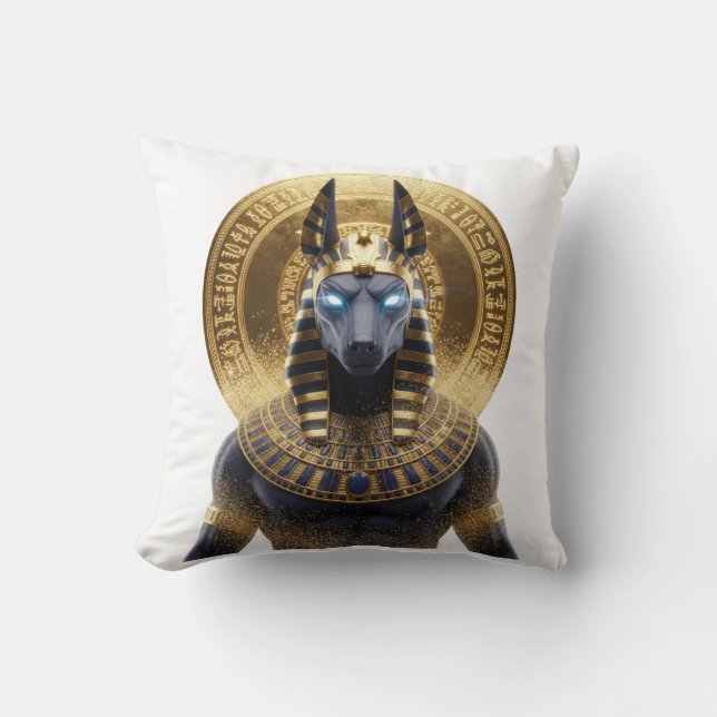Oreiller Anubis Jackal | Décoration du dieu égypti (Recto)