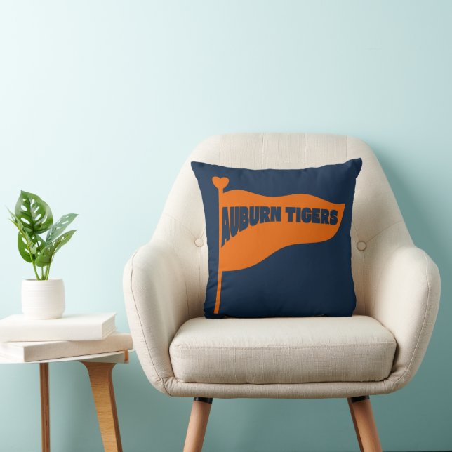 OREILLER AUBURN TIGERS (Chaise)