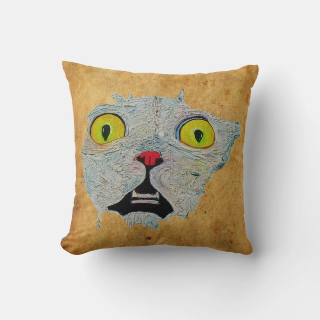 Oreiller aux Yeux Effrayants Cool ! (Recto)