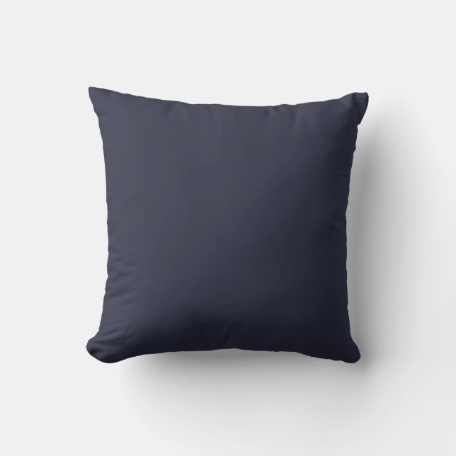 Oreiller bleu marine (Recto)