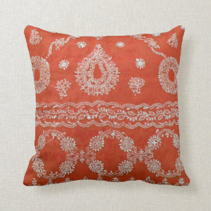 Oreiller Bohème Orange