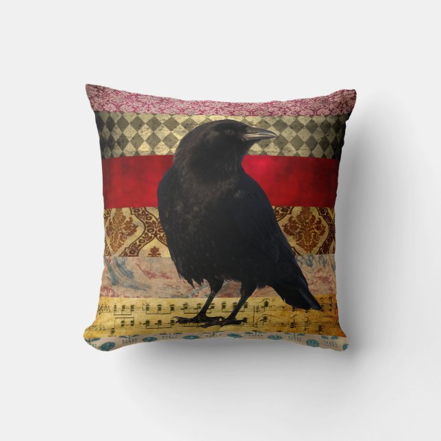 Oreiller Bohemian Crow Throw (Recto)
