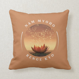 Oreiller bouddhiste SGI - Nam Myoho Renge Kyo