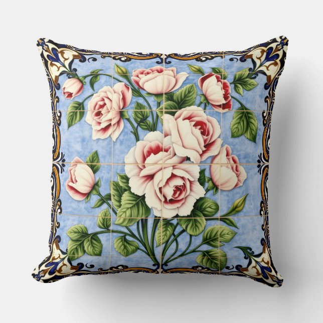 oreiller bouquet de roses (Recto)