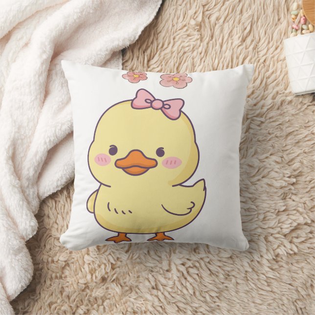 Oreiller Canard Bébé Mignon (Couverture)