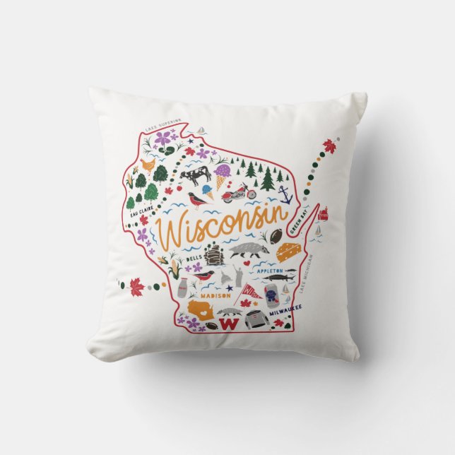 Oreiller capricieux du Wisconsin (Recto)