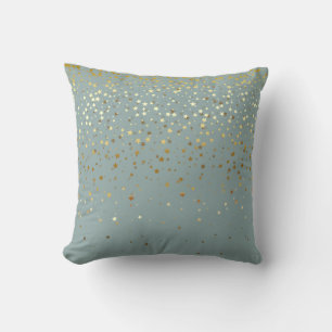 Oreiller carré Petite Golden Stars Intérieur-Turqu
