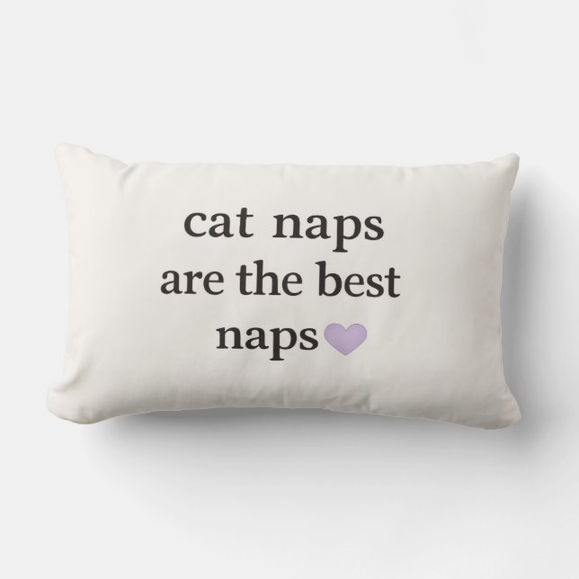 Oreiller Cat Naps Are the Best Naps – Cozy Cat Caf (Recto)