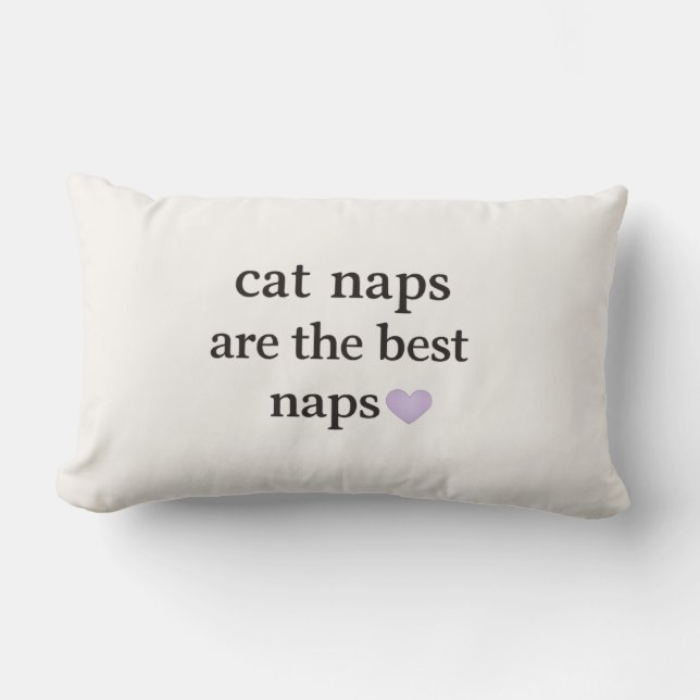 Oreiller Cat Naps Are the Best Naps – Cozy Cat Caf (Recto)