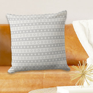 Oreiller Cercles Gris