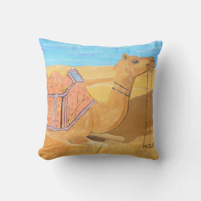 Oreiller chameau d'Arabie saoudite  (Recto)