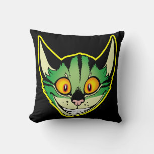 Oreiller Chat de Dessin Animé Fluorescent