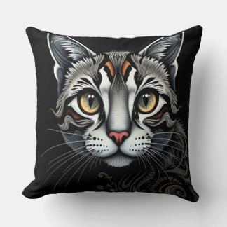 Oreiller Chat qui Jette