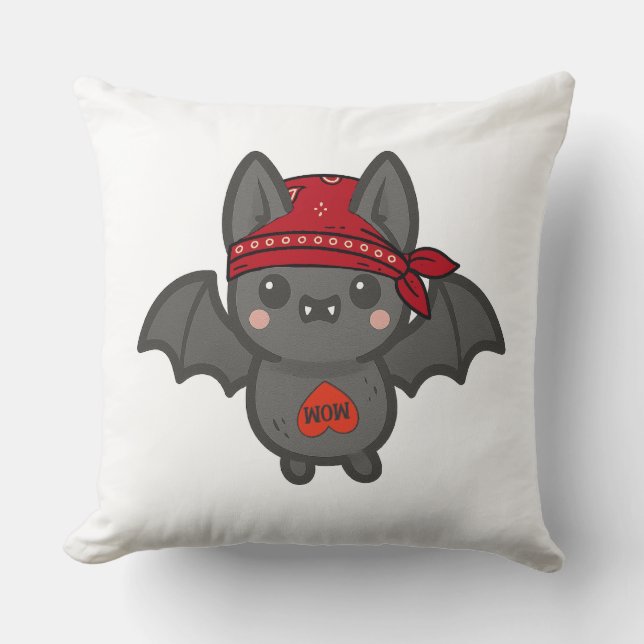 Oreiller Chauve-souris jusqu'à l'os (Recto)