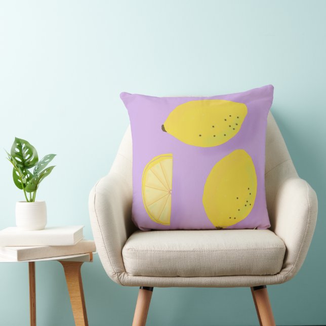 Oreiller Citron (Chaise)