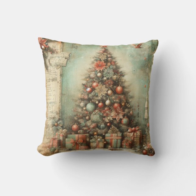 Oreiller classique de l'arbre de Noël (Recto)