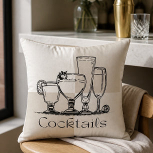 Oreiller Cocktails Carré
