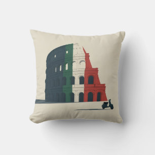 Oreiller Colosseum Tricolore - Vespa Vibes