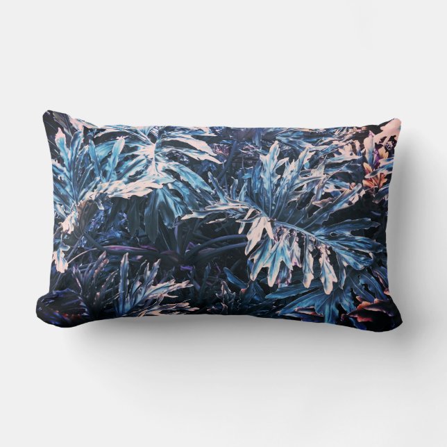 Oreiller Coussin de Feuilles de Plante Monstre Dél (Recto)