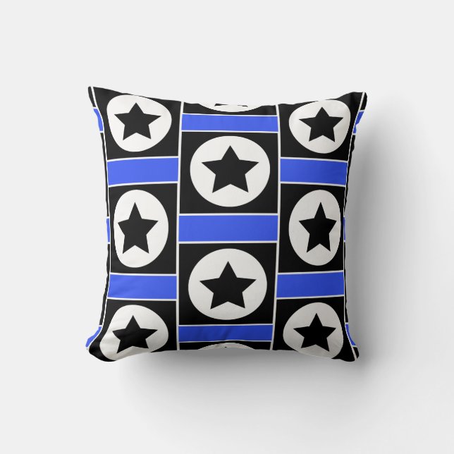 Oreiller / Coussin Funky Square Star (Recto)
