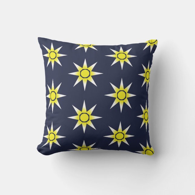 Oreiller Coussin Magie Soleil Positif Motif (Recto)