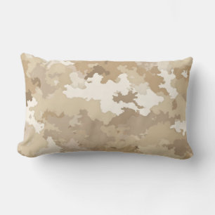 Oreiller d'accent à motif camouflage militaire