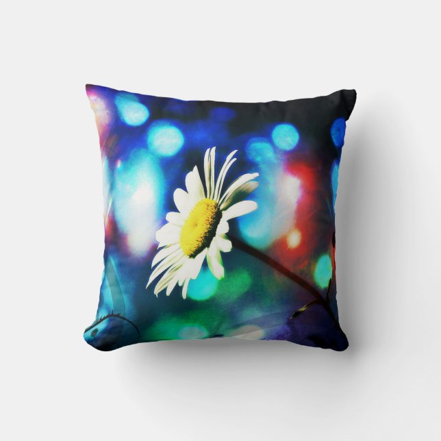 Oreiller Daisy Pop Art Jeter (Recto)