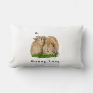 Oreiller d'amour de lapin
