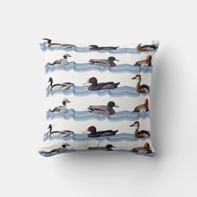 Oreiller Dandy Ducks (choisissez la couleur) (Recto)
