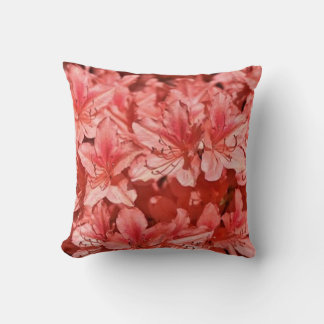 Oreiller d'art élégant à la rose florale vintage