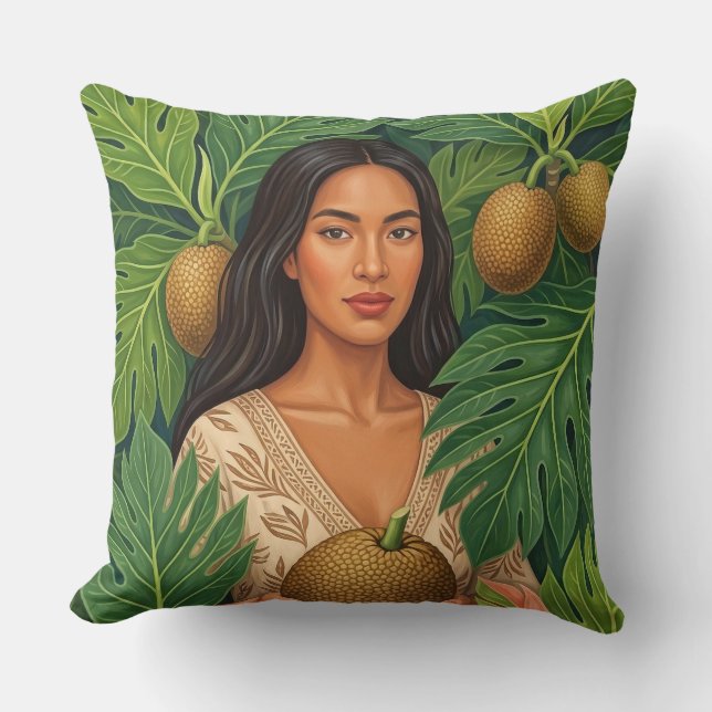 Oreiller d'art tropical (Recto)