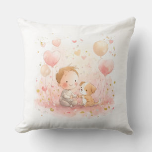 Oreiller de bébé personnalisé pour la Saint-Valent