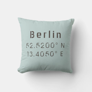 Oreiller de Berlin  Longitude Latitude