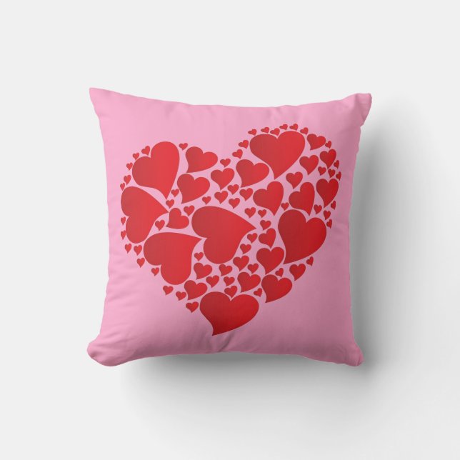 Oreiller de coeur Valentine (Recto)