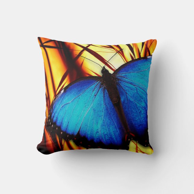 Oreiller de coton de catégorie A/Papillon (Recto)